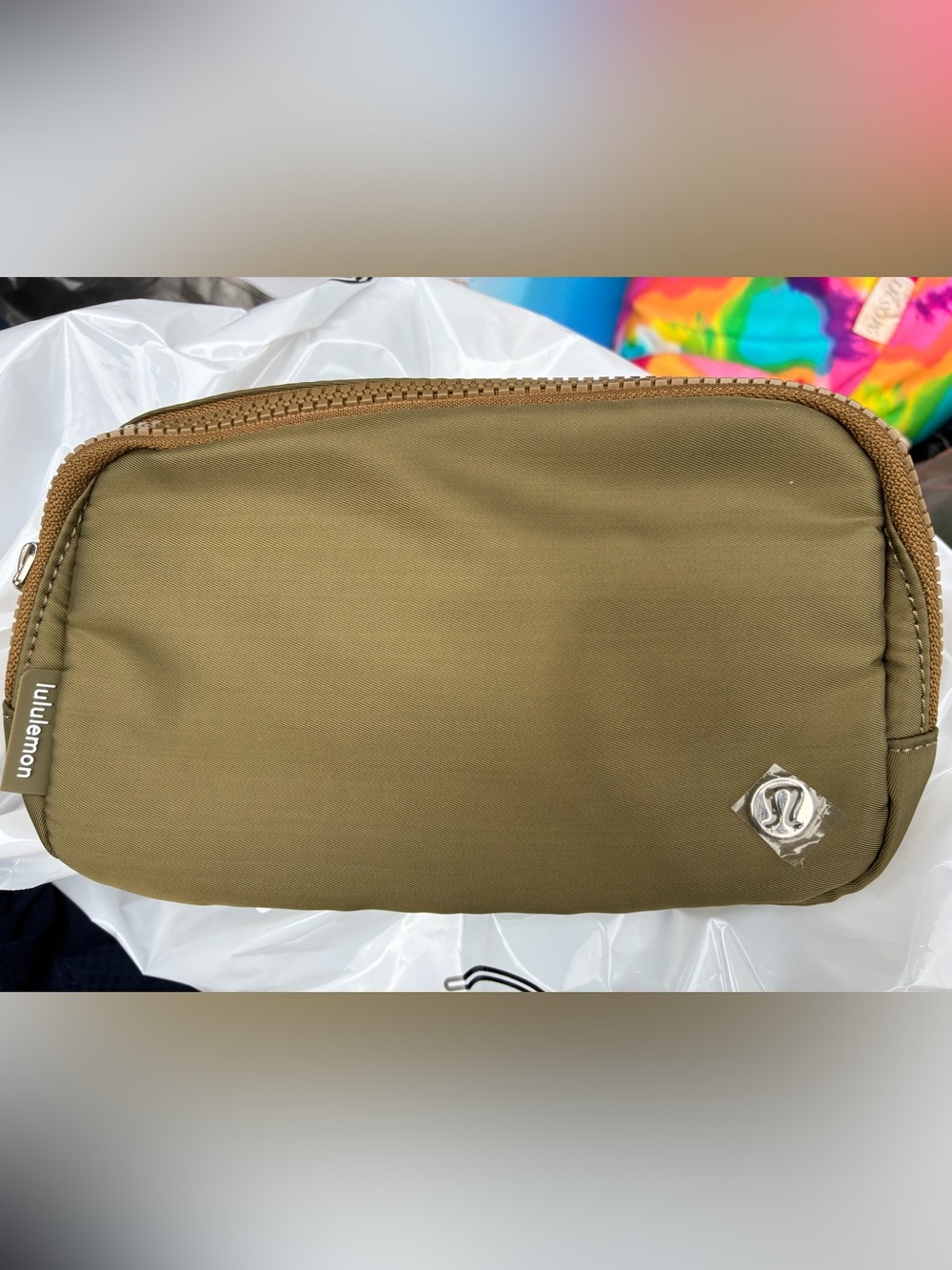 New: Lululemon Olive Green Belt Bag